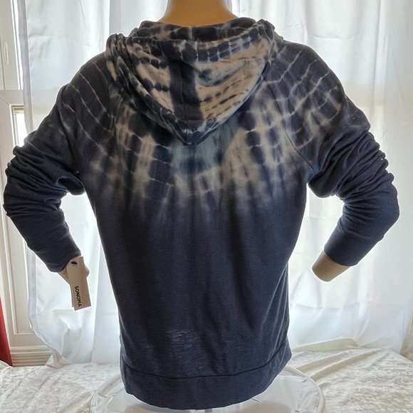 SONOMA TIE DYE LIGHT HOODIE NWT SIZ PL - Picture 3 of 5